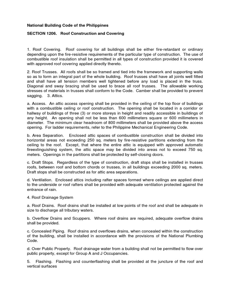 NATIONAL BUILDING CODES OF THE PHILIPPINES PDF intelligence overview