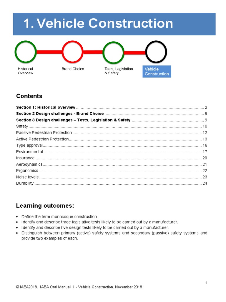 Vehicle Constructions | PDF | Vehicles | Traffic Collision