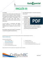 Guía de Estudio Tercer Parcial Inglés III PDF