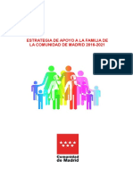 Comunidad-MadridEstrategia de Apoyo A La Familia de La Comunidad de Madrid 2016-2021 PDF