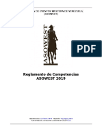 PDF Reglamento ASOWEST 2019 PDF