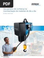 Peças e Revisão Talhas Demag | PDF | Freio | Máquinas