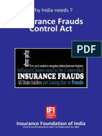 Insurnace Fraud Control Act