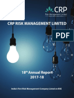 CRP Risk Annual Report 2018