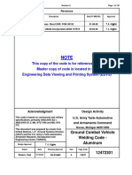 Ground Combat Vehicle Welding Code - Aluminum