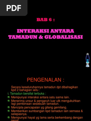 Interaksi Antara Tamadun Pdf