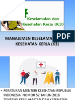 Manajemen Keselamatan Dan Kesehatan Kerja (K3)