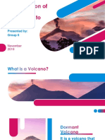 Classification of Volcano According To Activity