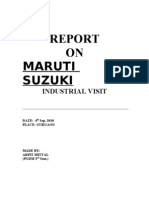 Maruti Suzuki Report