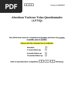VISA P Questionnaire | PDF | Human Diseases And Disorders | Medicine