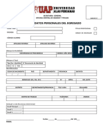 Ficha de Datos - Formato