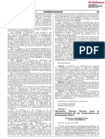 R.M. N° 037-2020-MINEDU - “Norma Técnica para la Implementación de los Compromisos de Desempeño 2020”
