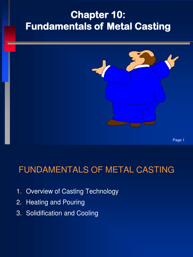 Metal Casting Fundamentals Overview | PDF | Casting (Metalworking ...