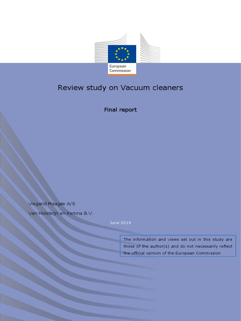 Vacuum Cleaner Review Final Report PDF PDF Vacuum Cleaner Life
