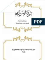 DM lec 3 Applications of propositional logic (1.2)