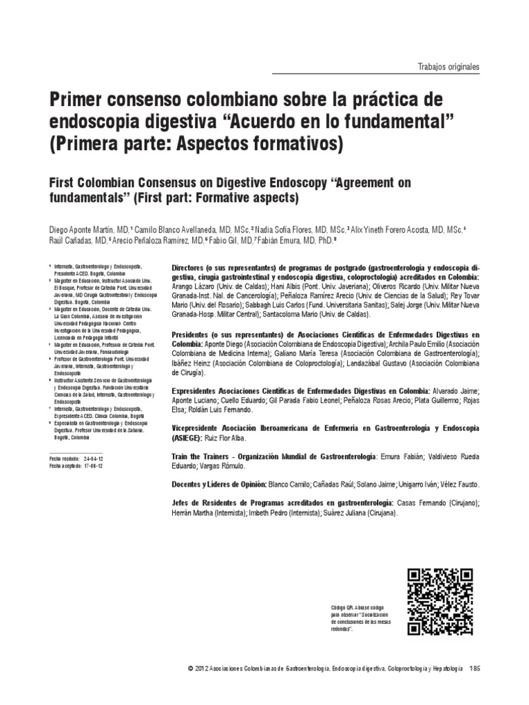 Articulo Evda PDF | PDF | Endoscopia | Colombia