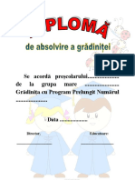 diploma ABSOLVIRE GRADI