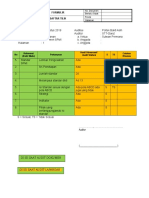Contoh Daftar Tilik - Latihan-1 Hasil Audit Untuk Poltek BAP Standar Isi Pembelajaran