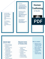 Human Trafficking Brochure