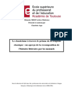 Le Classicisme À Travers Le Prisme de La Tragédie, 116