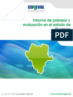 Informe de pobreza y evaluación 2012_Durango