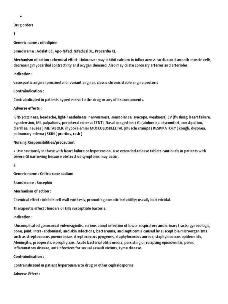 Drug Medication | PDF | Rtt | Clinical Medicine