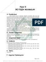 Paket 5 Fiqih Muamalah PDF