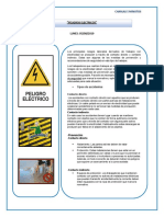 Charlas 5 minutos sobre seguridad eléctrica, normas de trabajo y automedicación