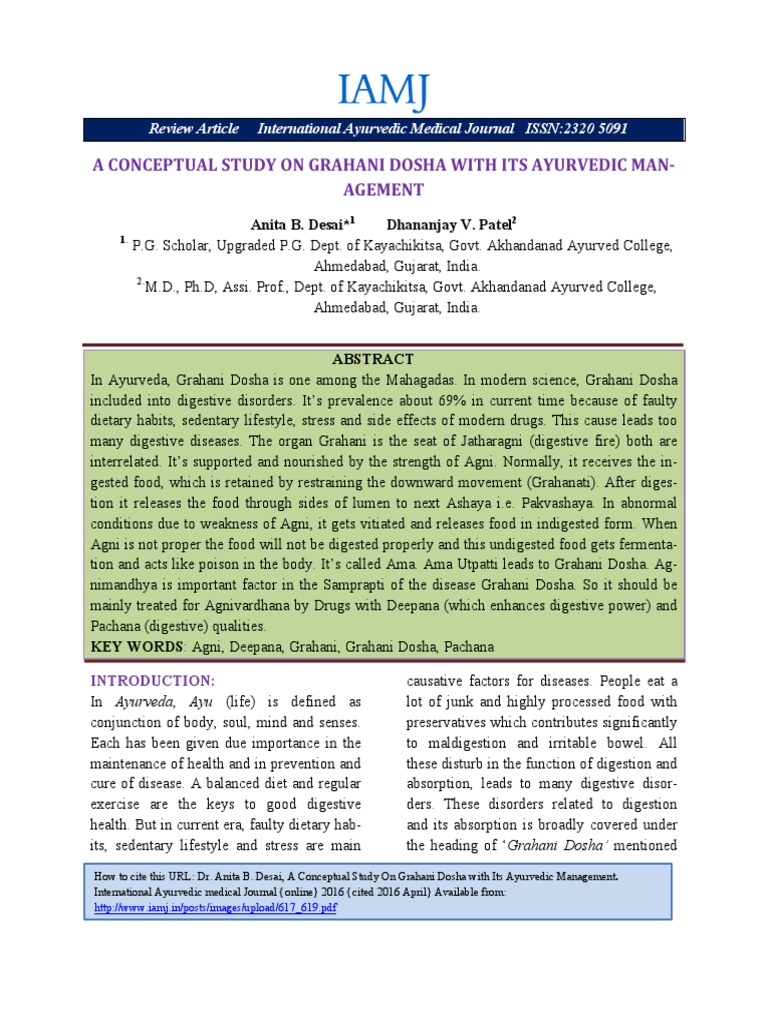 620 623 | PDF | Ayurveda | Gastrointestinal Tract