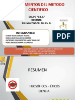 Fundamentos Del Metodo Científico