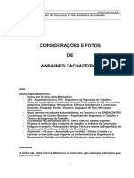 CONSIDERAÇÕES E FOTOS ANDAIMES FACHADEIROS.pdf