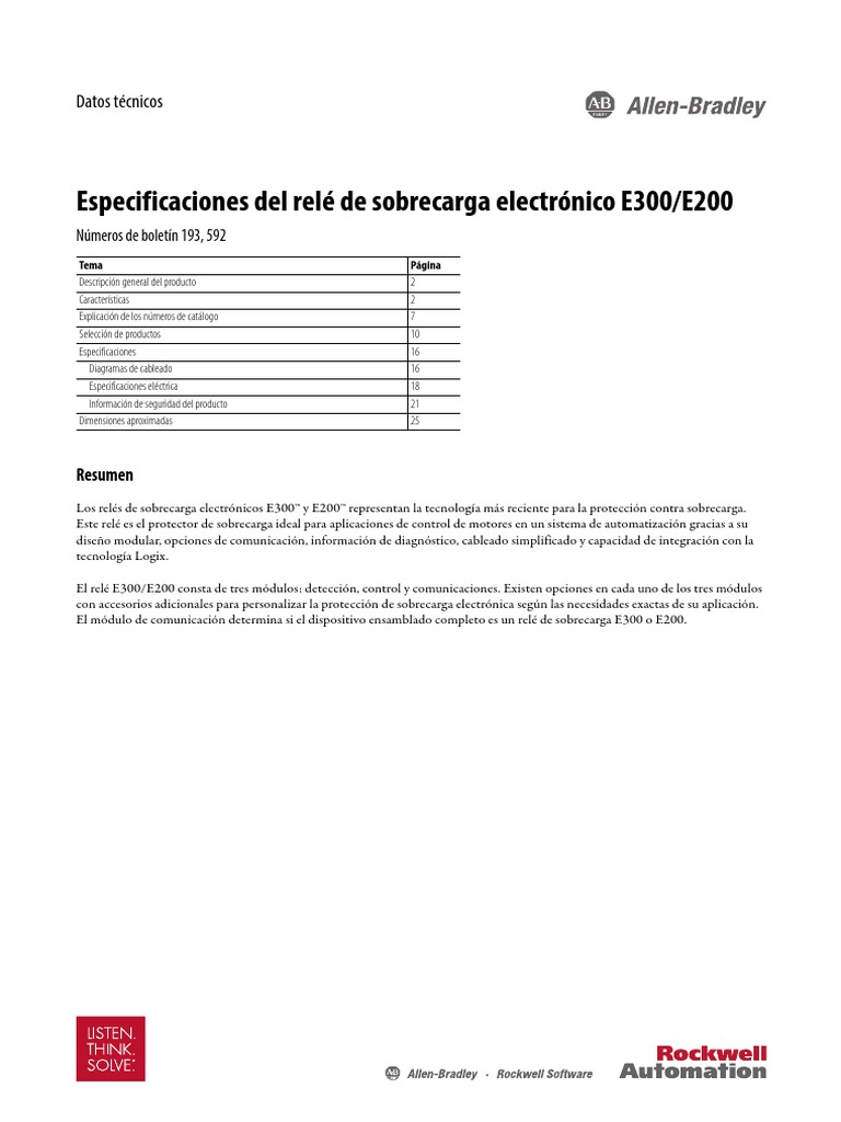193 Um015 - Es P | PDF | Relé | Electrónica
