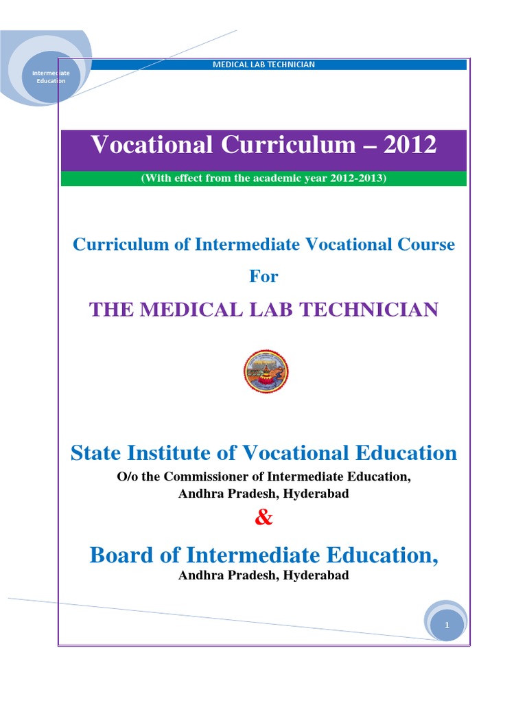 Medical Lab Technician PDF | PDF | Laboratories | Human Body