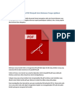 Cara Menggabungkan PDF Menjadi Satu Halaman Tanpa Aplikasi