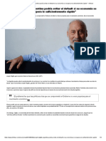 Joseph Stiglitz - Argentina Podría Evitar El Default Si Su Economía Se Recupera Lo Suficientemente Rápido - Infobae