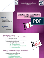 Initiation À La Consolidation Des Comptes PDF