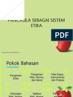 PANCASILA SEBAGAI SISTEM ETIKA