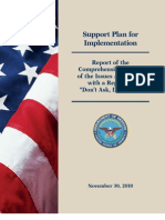 DADT Implementation Report