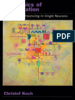 (Computational Neuroscience) Christof Koch - Biophysics of Computation - Information Processing in Single Neurons-Oxford University Press, USA (2004) PDF
