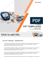 Basic Tools For Diabetics PowerPoint Templates Standard