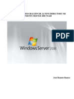 Configuracion AD Windows Server 2008