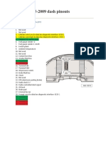 Audi A6 2005-2009 Dash Pinouts