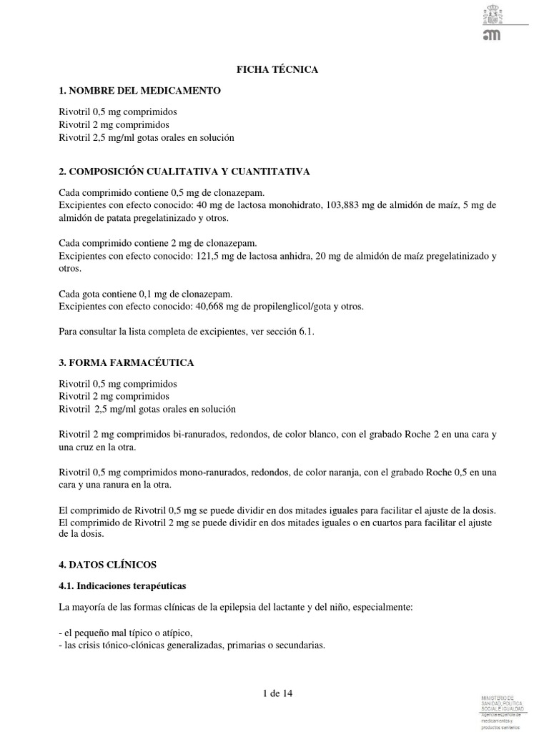 Rivotril 0 1 mg