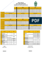 Jadwal SMP 2019 - 2020 9 Kelas Genap FIX