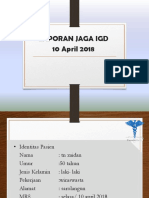 Lapjag 10 April 2018 Igd