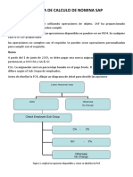 Creacion de Una Regla de Calculo de Nomina SAP HCM