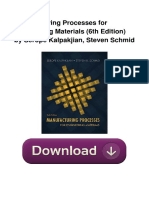 Manufacturing Processes For Engineering PDF