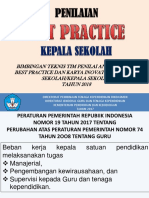 BAHAN TAYANG PENILAIAN Best Practice Kepala Sekolah