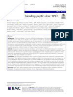 Perforated and Bleeding Peptic Ulcer - WSES Guidelines