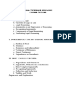 Legal Logic Syllabus PDF